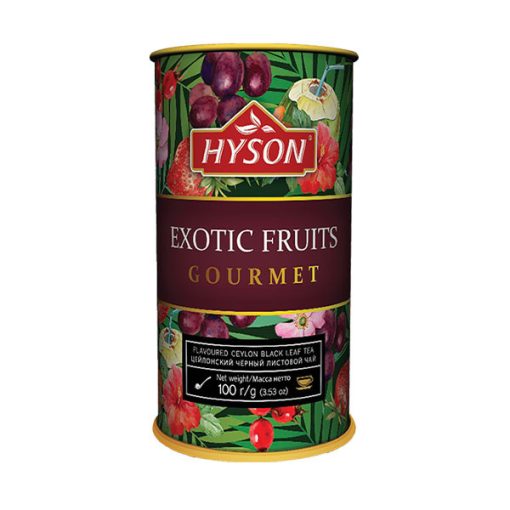 Hyson Exotic Fruits prémium ízesített szálas tea 100g