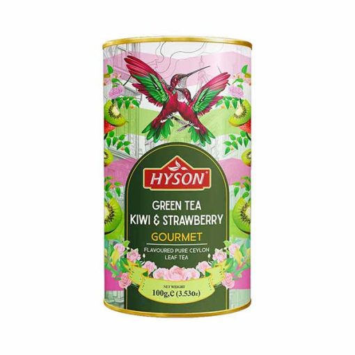 Hyson Green Kiwi & Strawberry prémium ízesÍtett szálas tea 100g