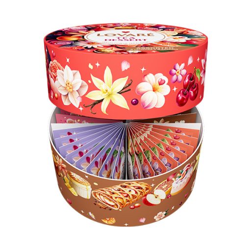 Lovaré Tea Dessert, Desszert tematikájú fekete tea válogatás, 32 Filteres 64g